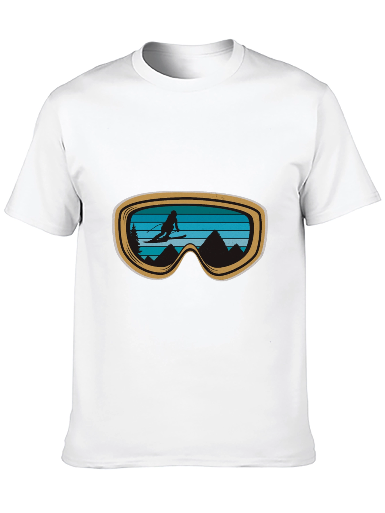 Ski Goggles Graphic Tee - Adventure Ready