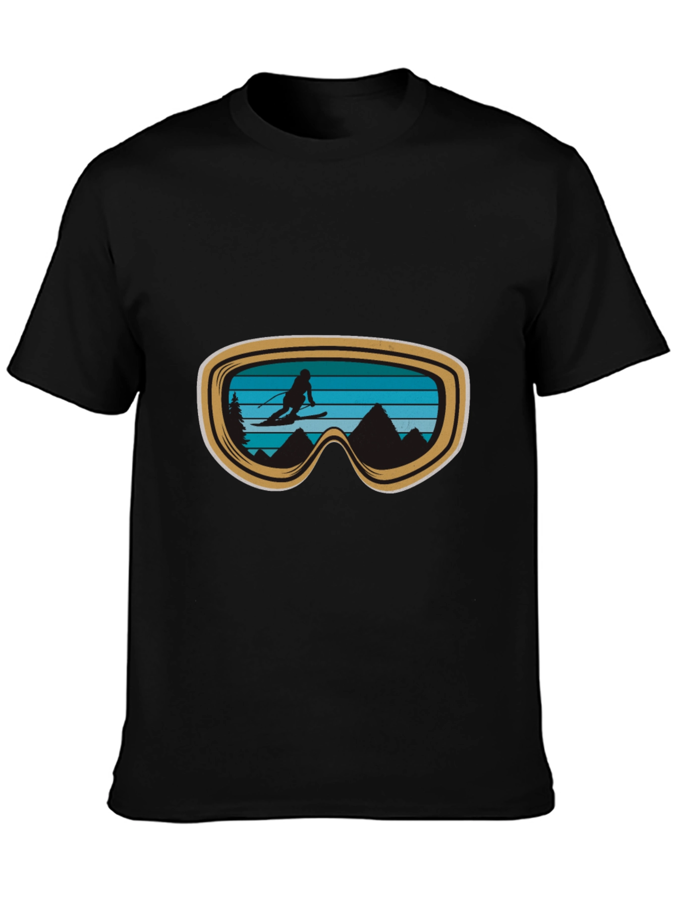 Ski Goggles Graphic Tee - Adventure Ready