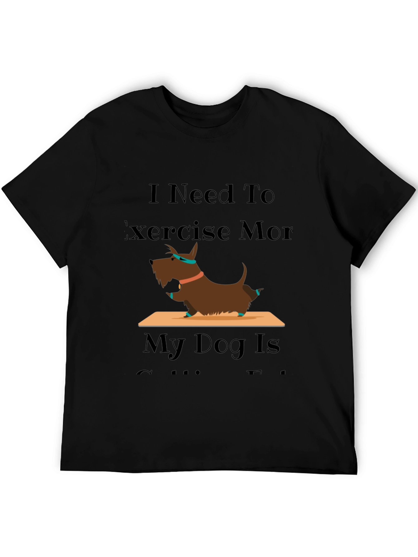 Exercise More Dog T-Shirt