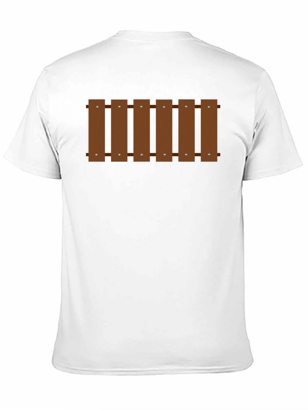 Novelty Fence Graphic T-Shirt - Black