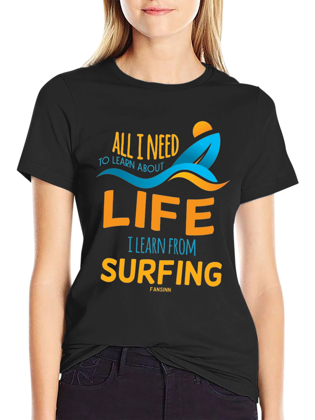 Surfing Life T-Shirt: Learn from the Waves