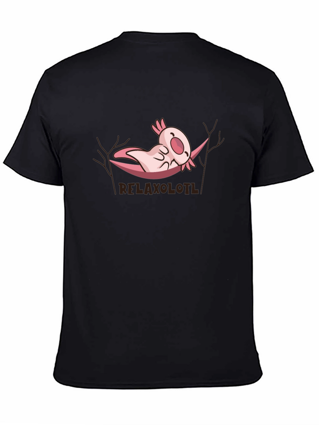 Relaxolotl T-Shirt - Cute Axolotl Hammock Tee