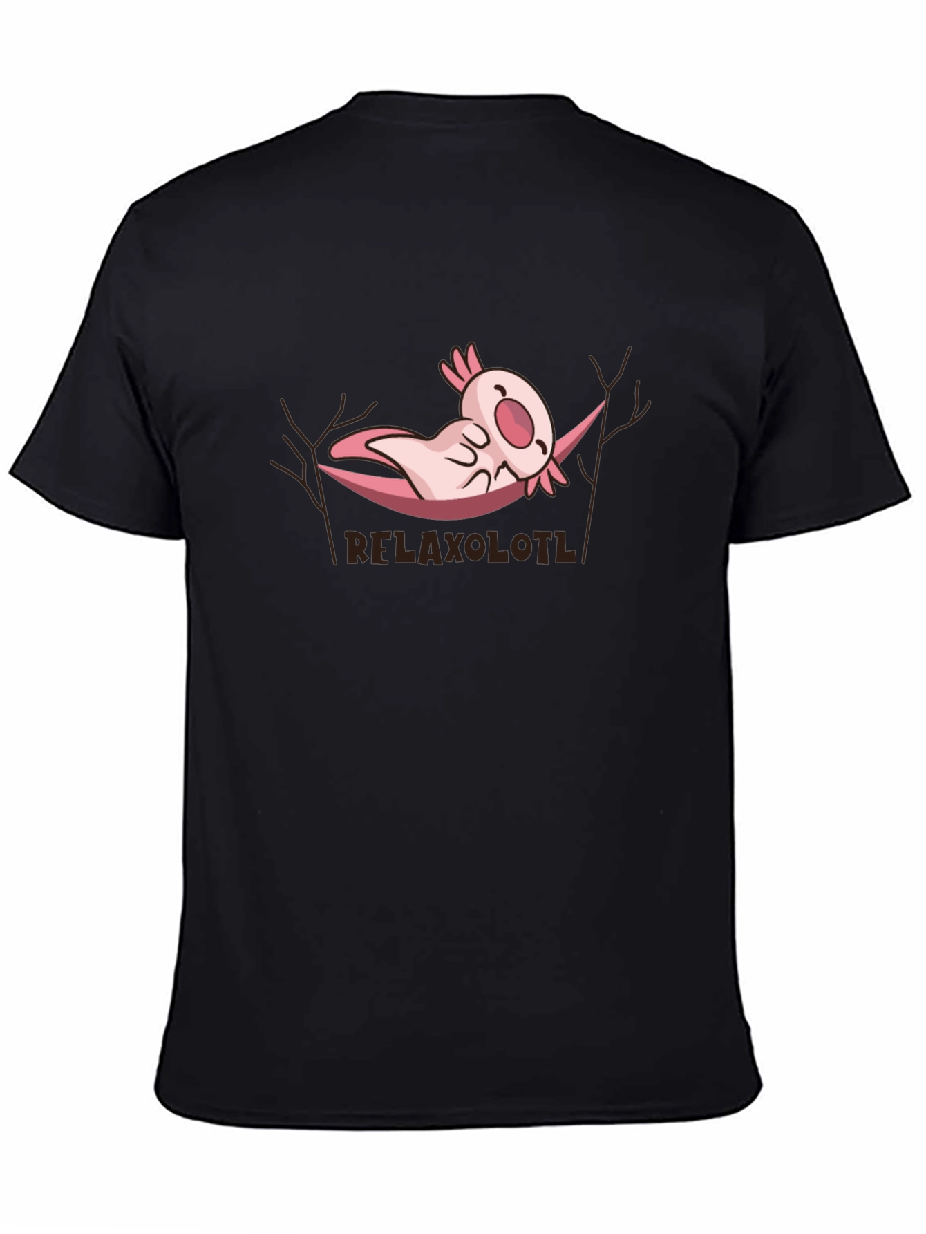Relaxolotl T-Shirt - Cute Axolotl Hammock Tee