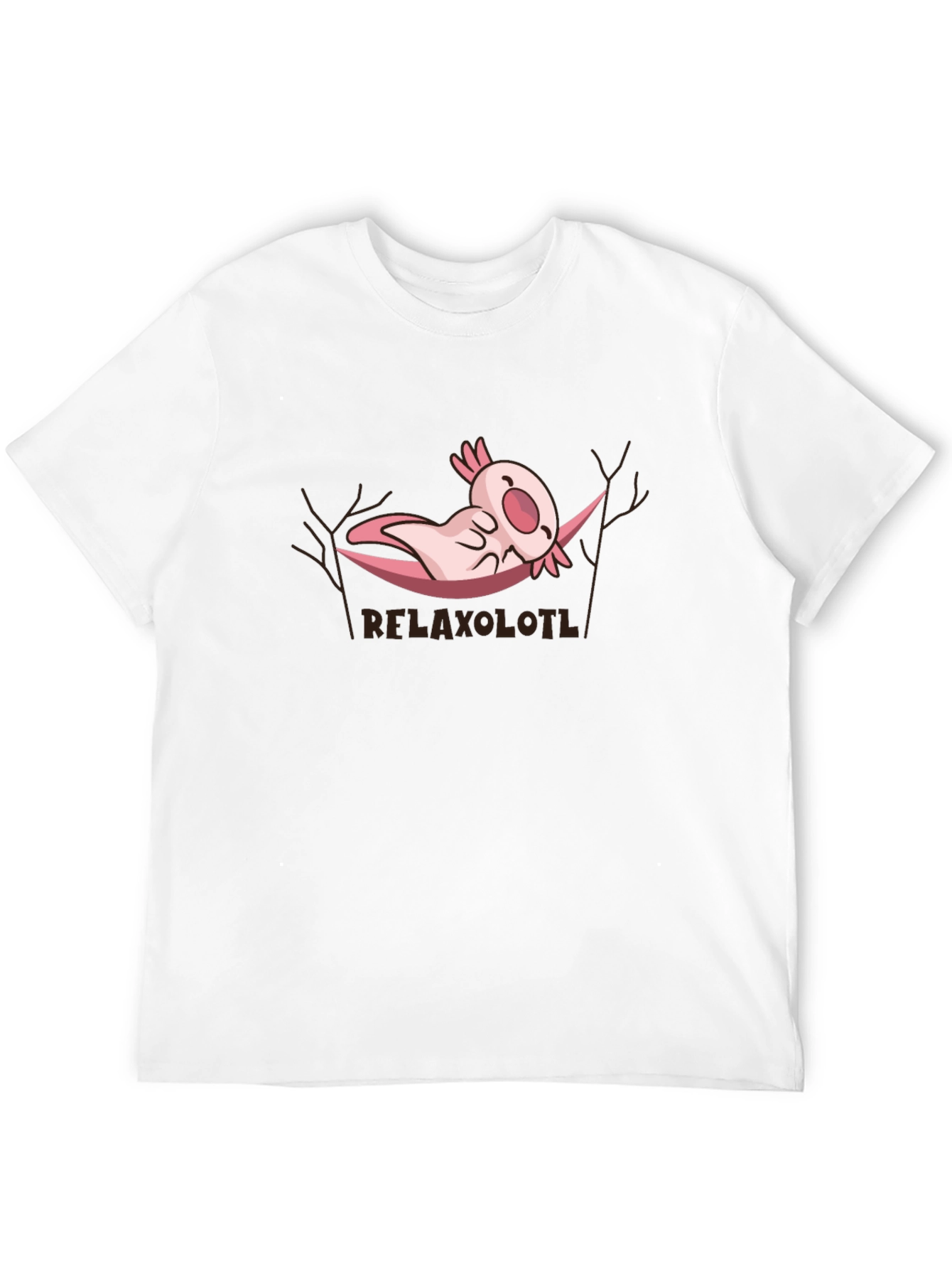 Relaxolotl T-Shirt - Cute Axolotl Hammock Tee