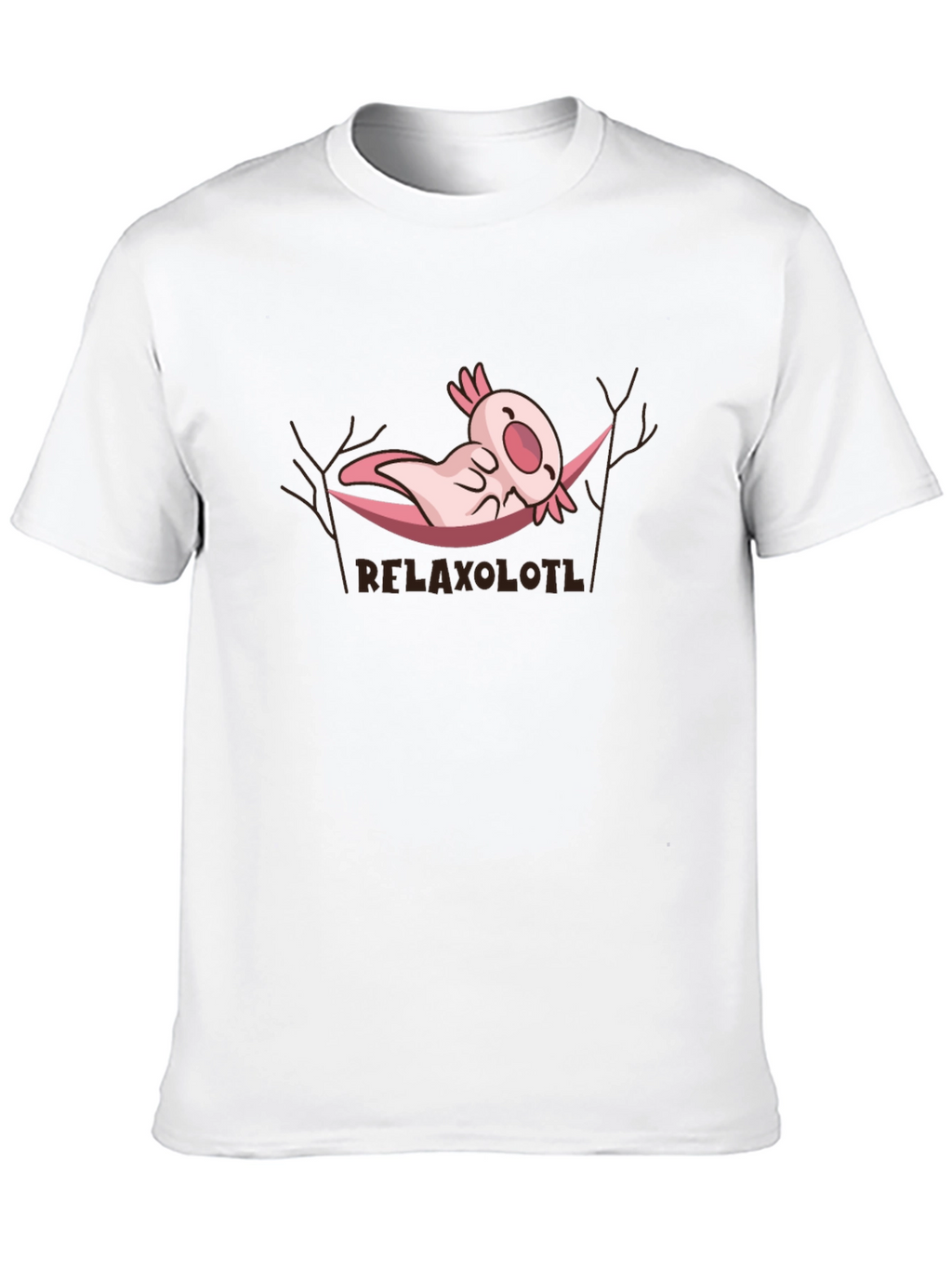 Relaxolotl T-Shirt - Cute Axolotl Hammock Tee