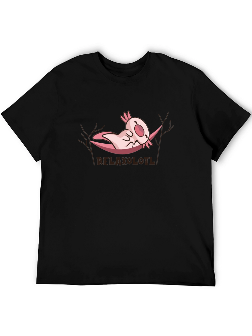 Relaxolotl T-Shirt - Cute Axolotl Hammock Tee