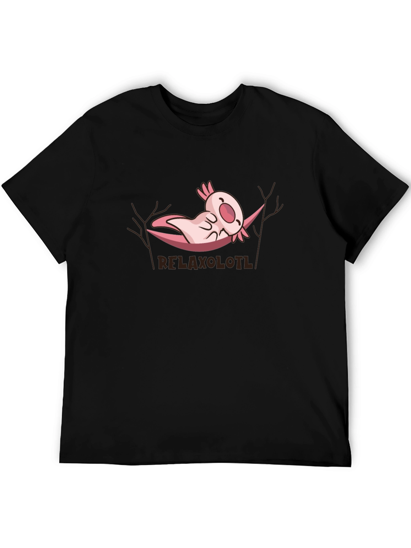 Relaxolotl T-Shirt - Cute Axolotl Hammock Tee