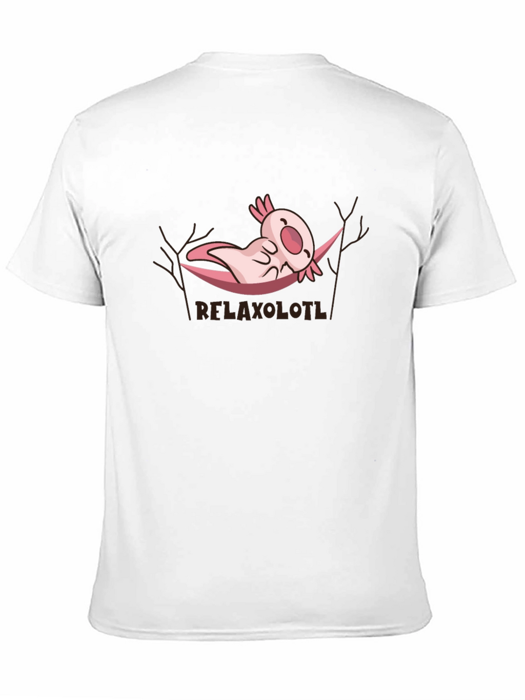 Relaxolotl T-Shirt - Cute Axolotl Hammock Tee