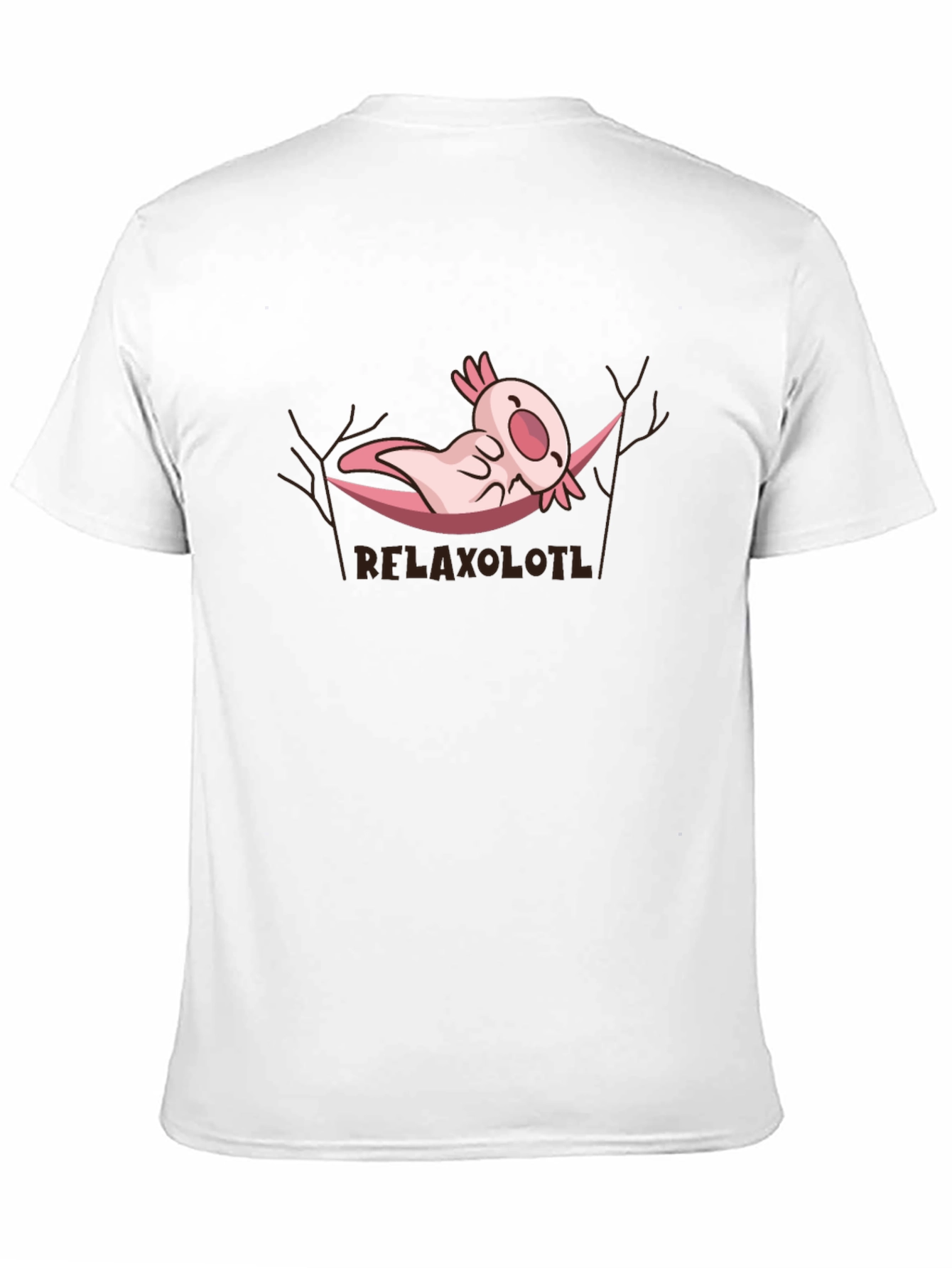 Relaxolotl T-Shirt - Cute Axolotl Hammock Tee