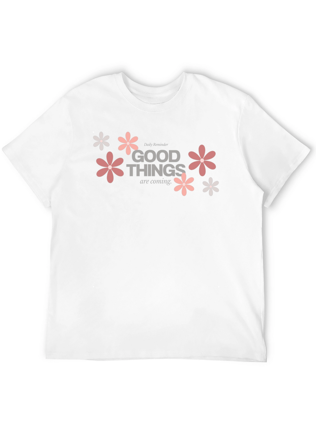 Good Things Coming Floral Graphic Tee - Black