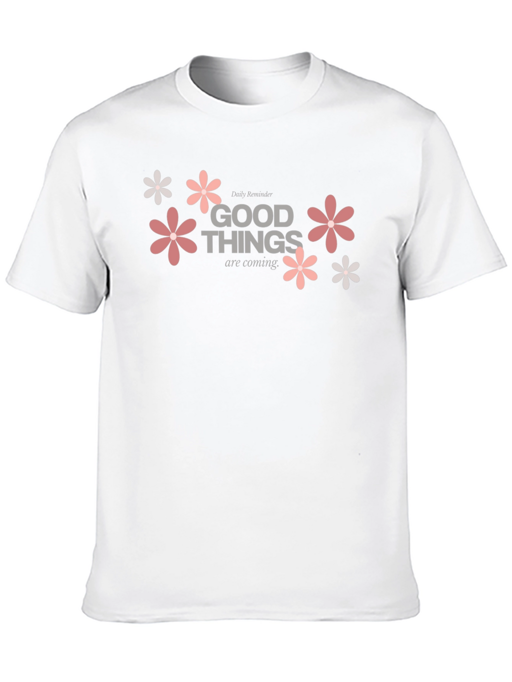 Good Things Coming Floral Graphic Tee - Black