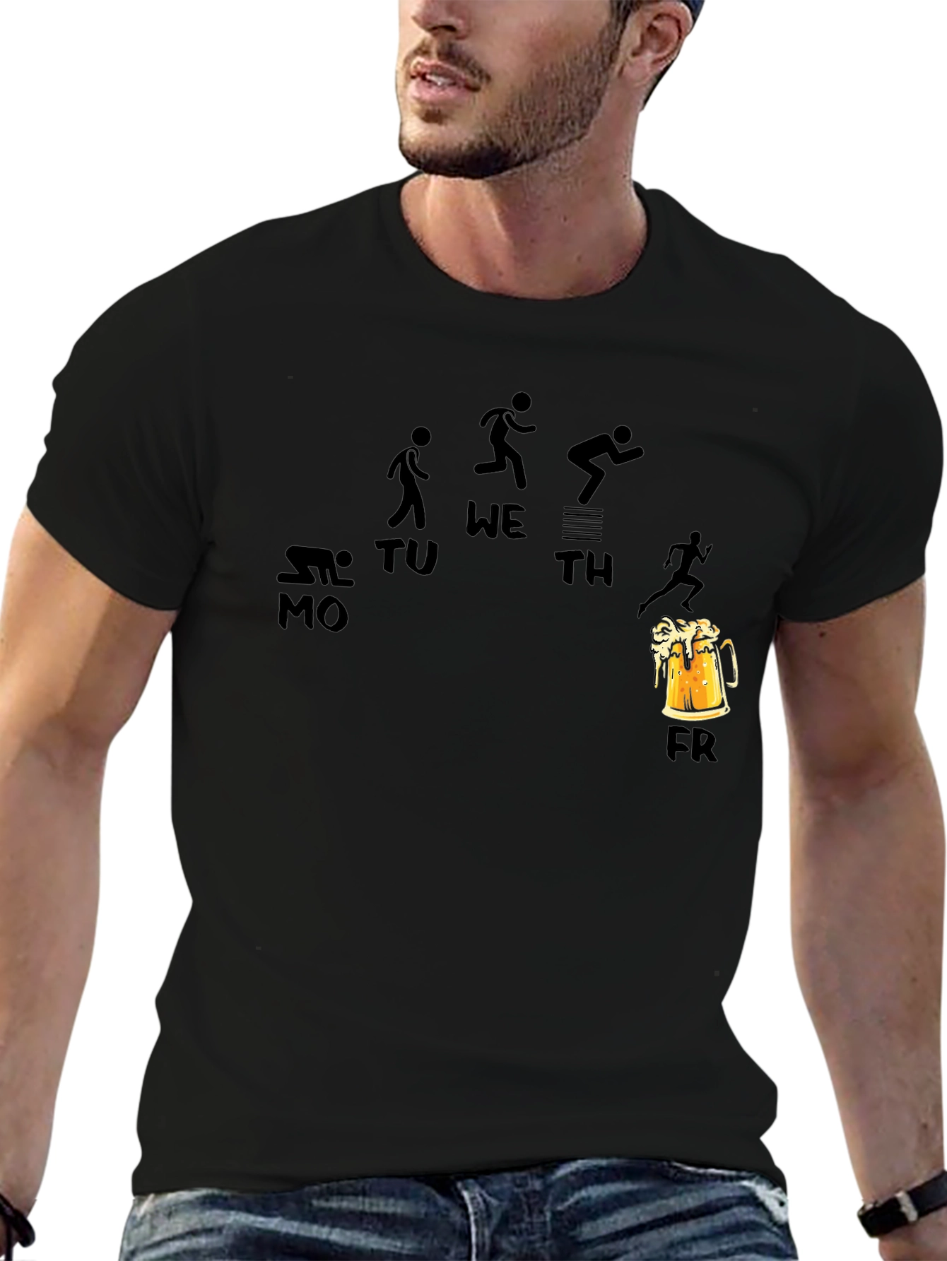 Workout to Beer Friday T-Shirt