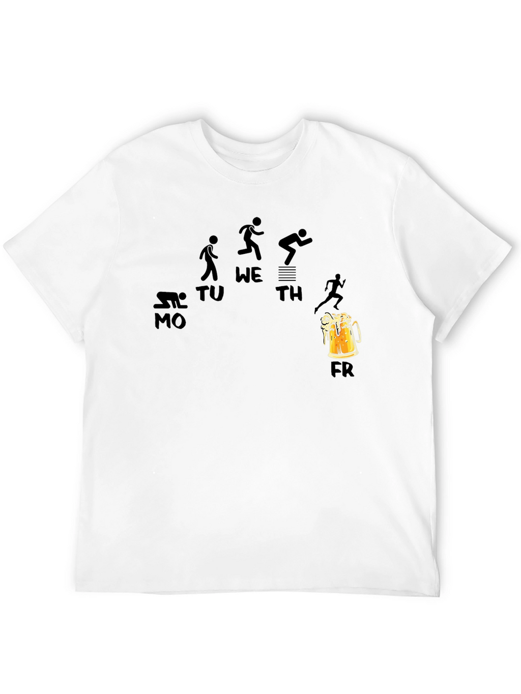 Workout to Beer Friday T-Shirt