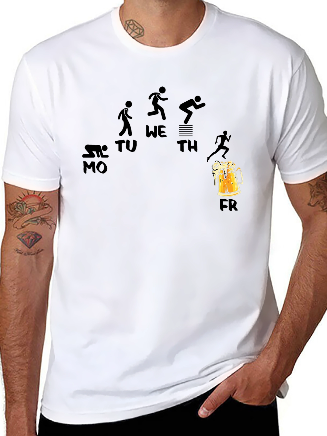 Workout to Beer Friday T-Shirt