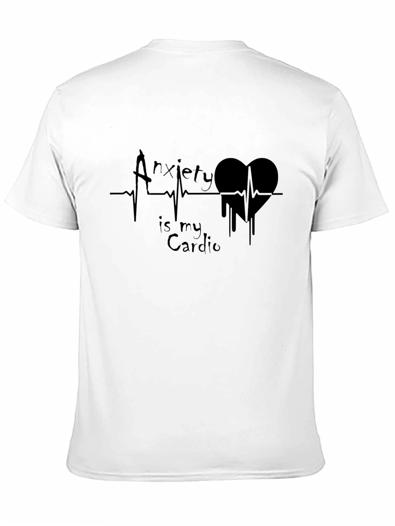 Anxiety Is My Cardio Graphic T-Shirt