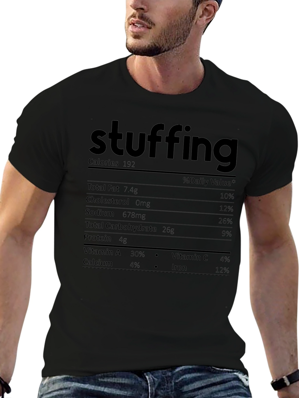 Stuffing Nutrition Facts T-Shirt