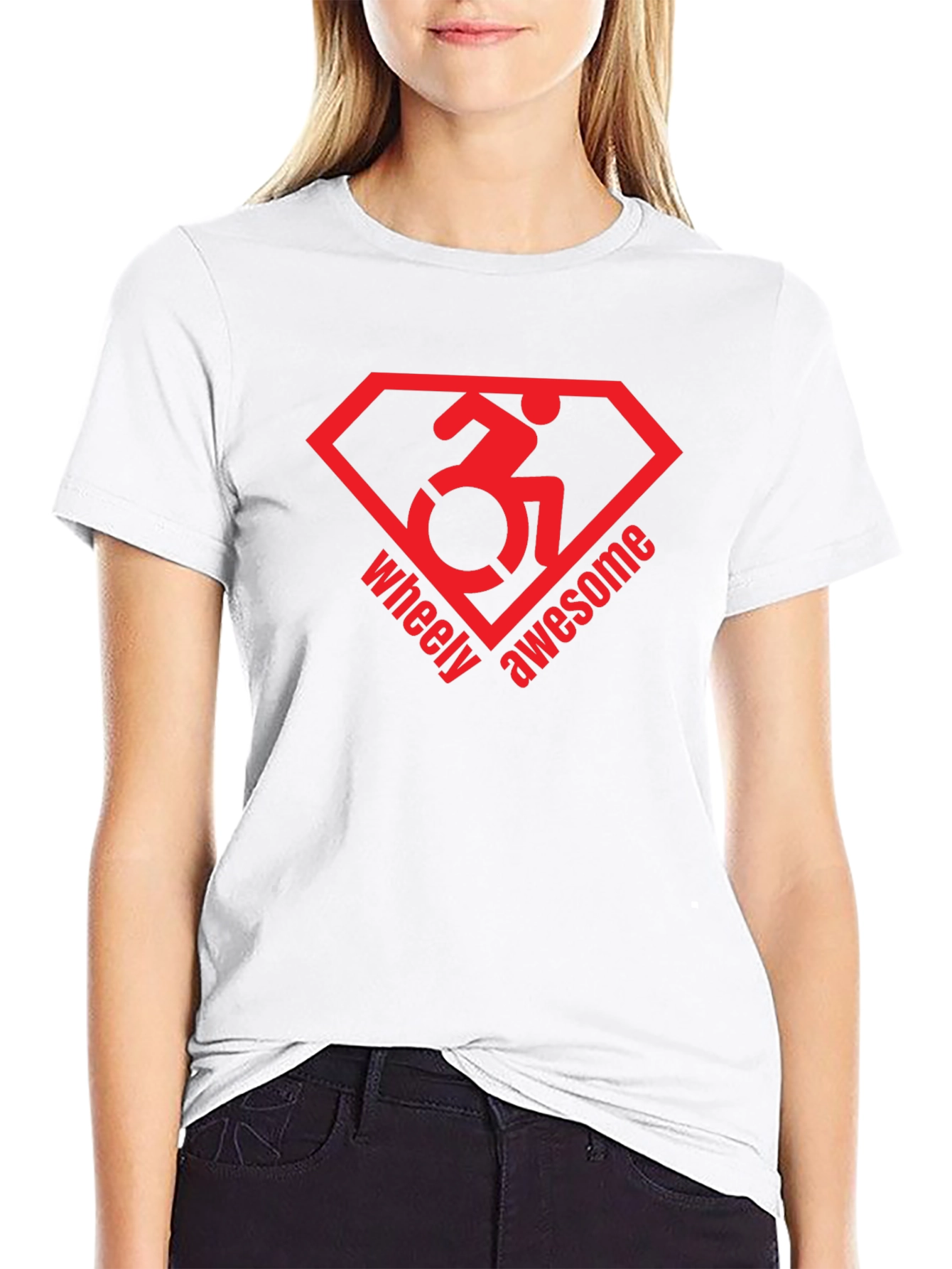 Wheely Awesome T-Shirt - Disability Pride