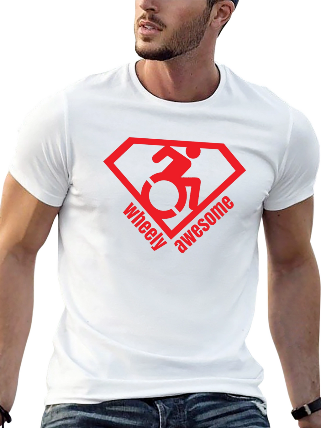 Wheely Awesome T-Shirt - Disability Pride