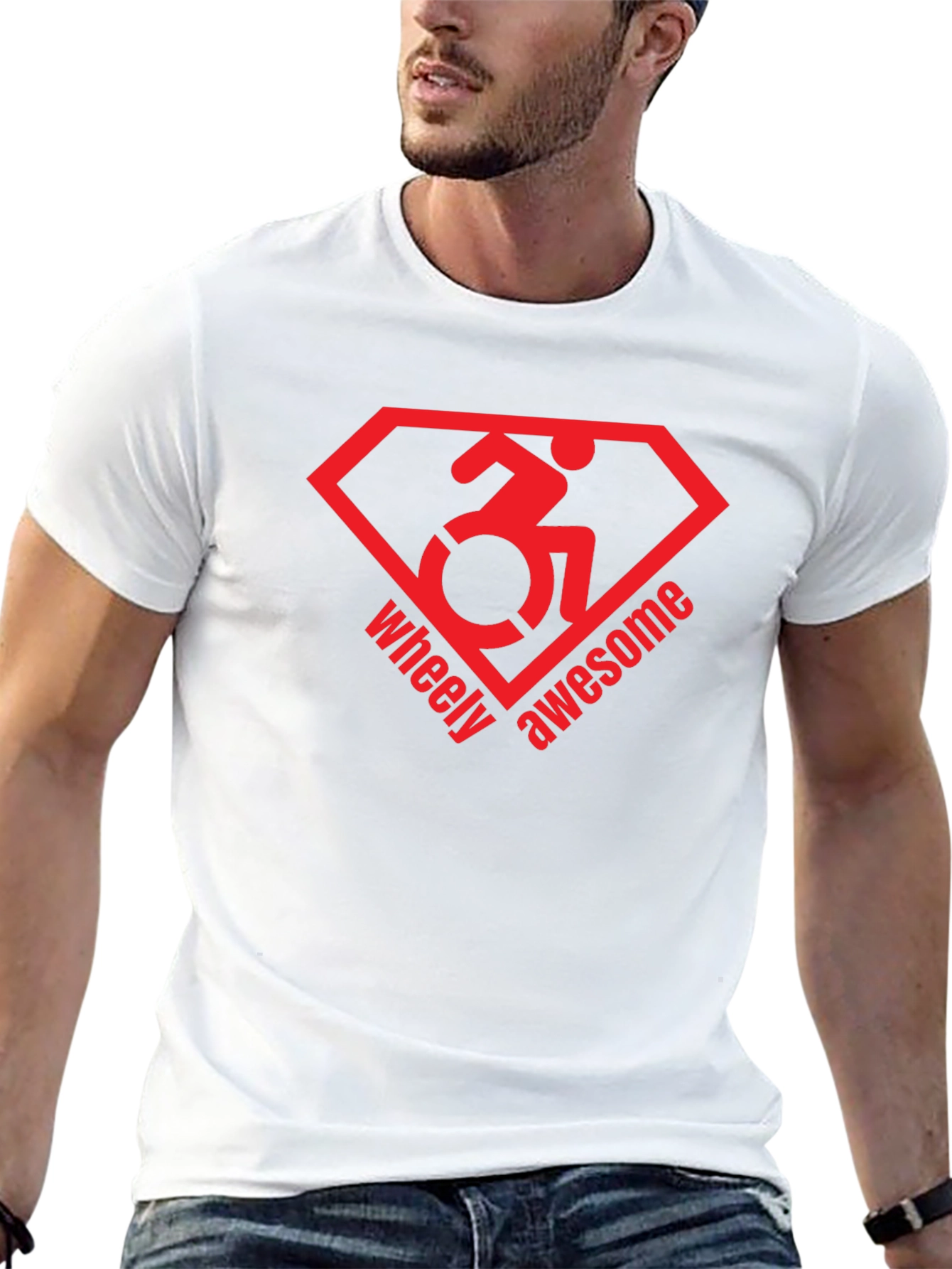 Wheely Awesome T-Shirt - Disability Pride
