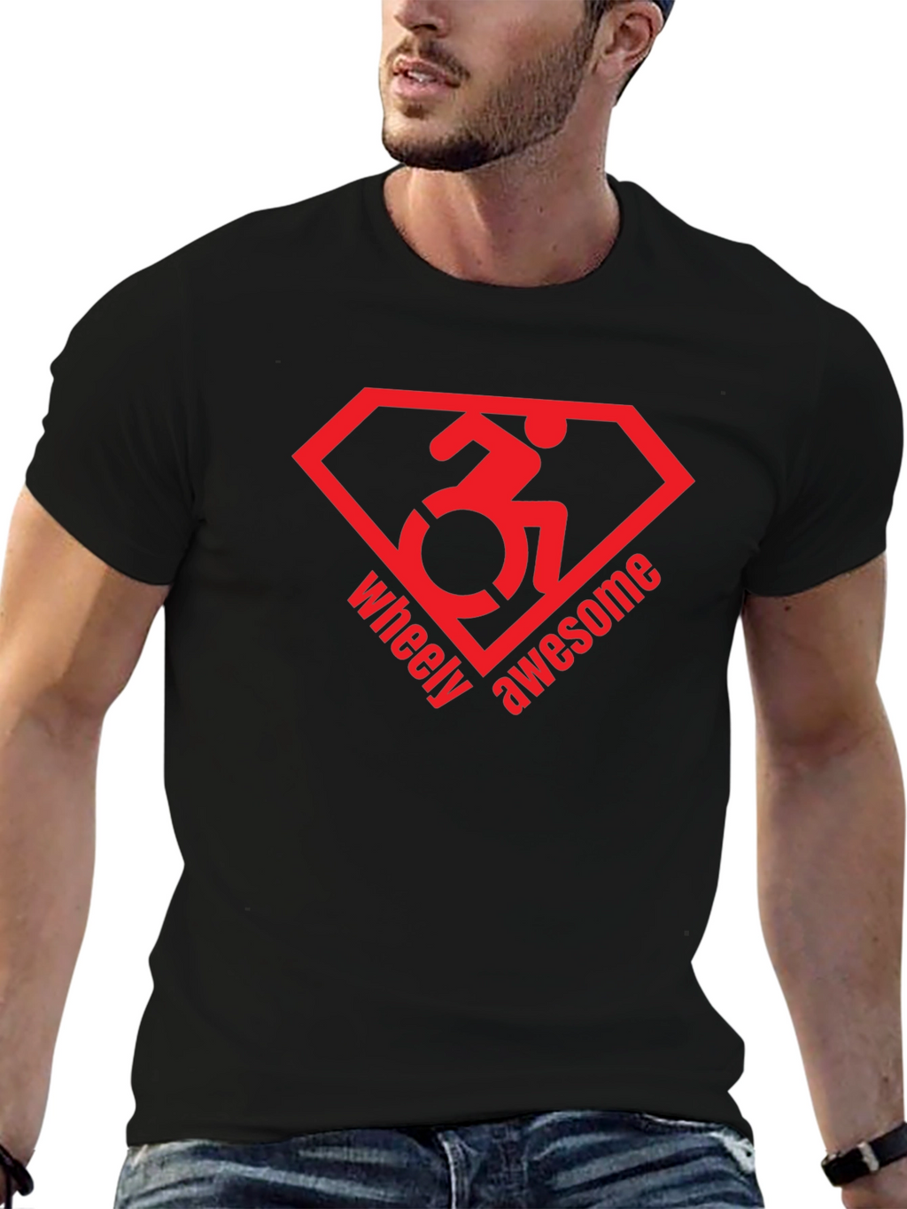 Wheely Awesome T-Shirt - Disability Pride