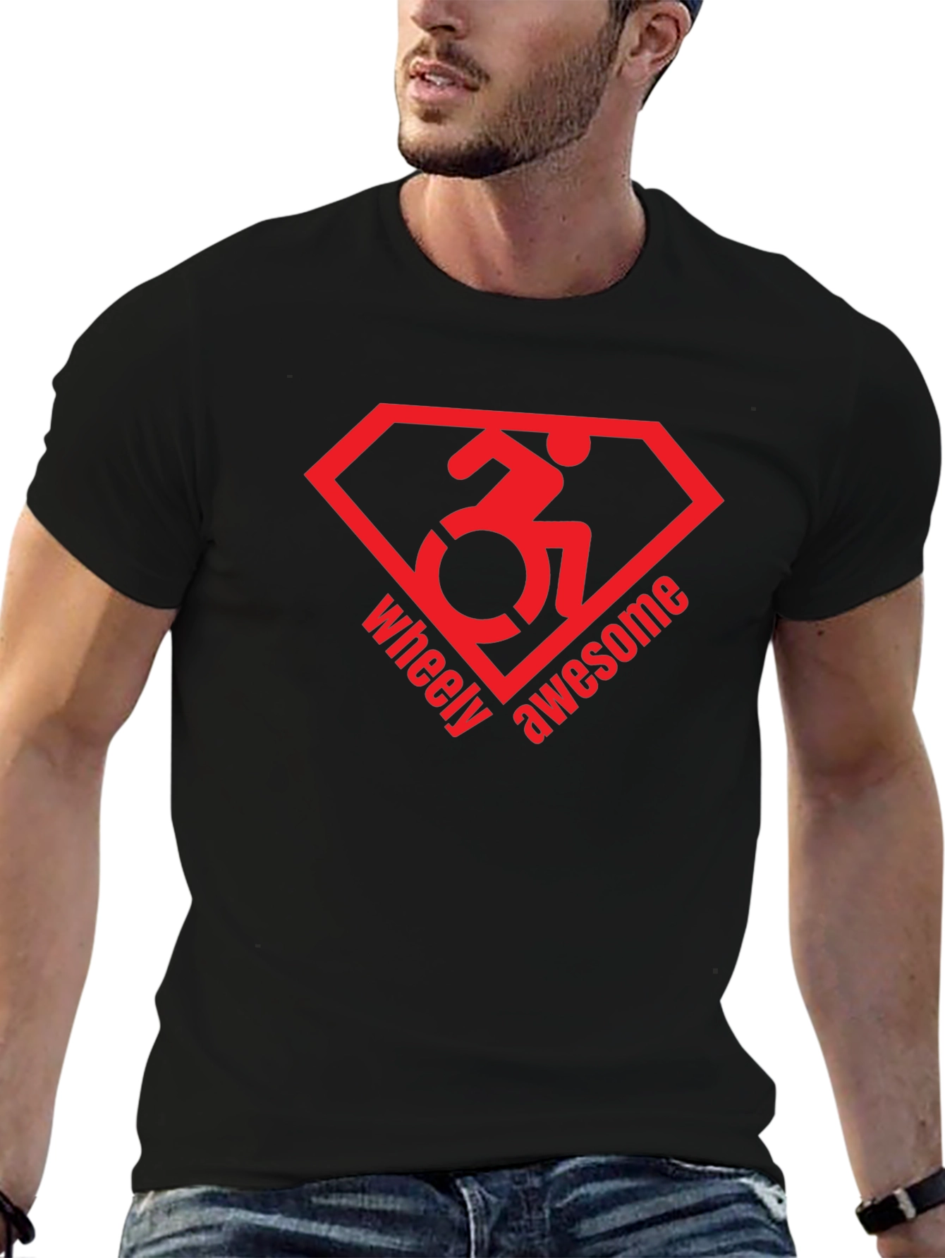 Wheely Awesome T-Shirt - Disability Pride