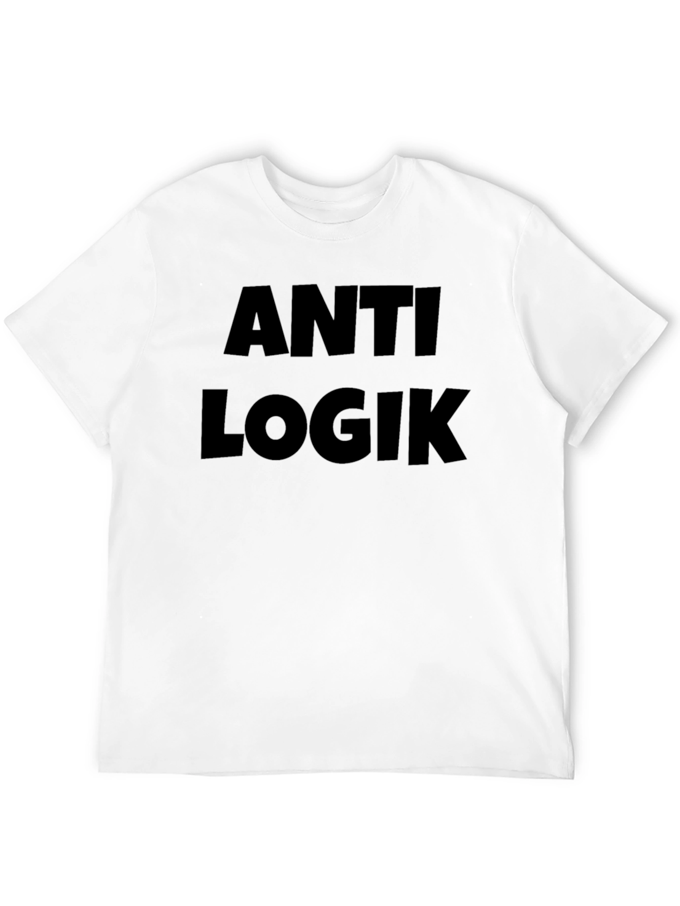 Anti Logik T-Shirt: Bold Statement Tee
