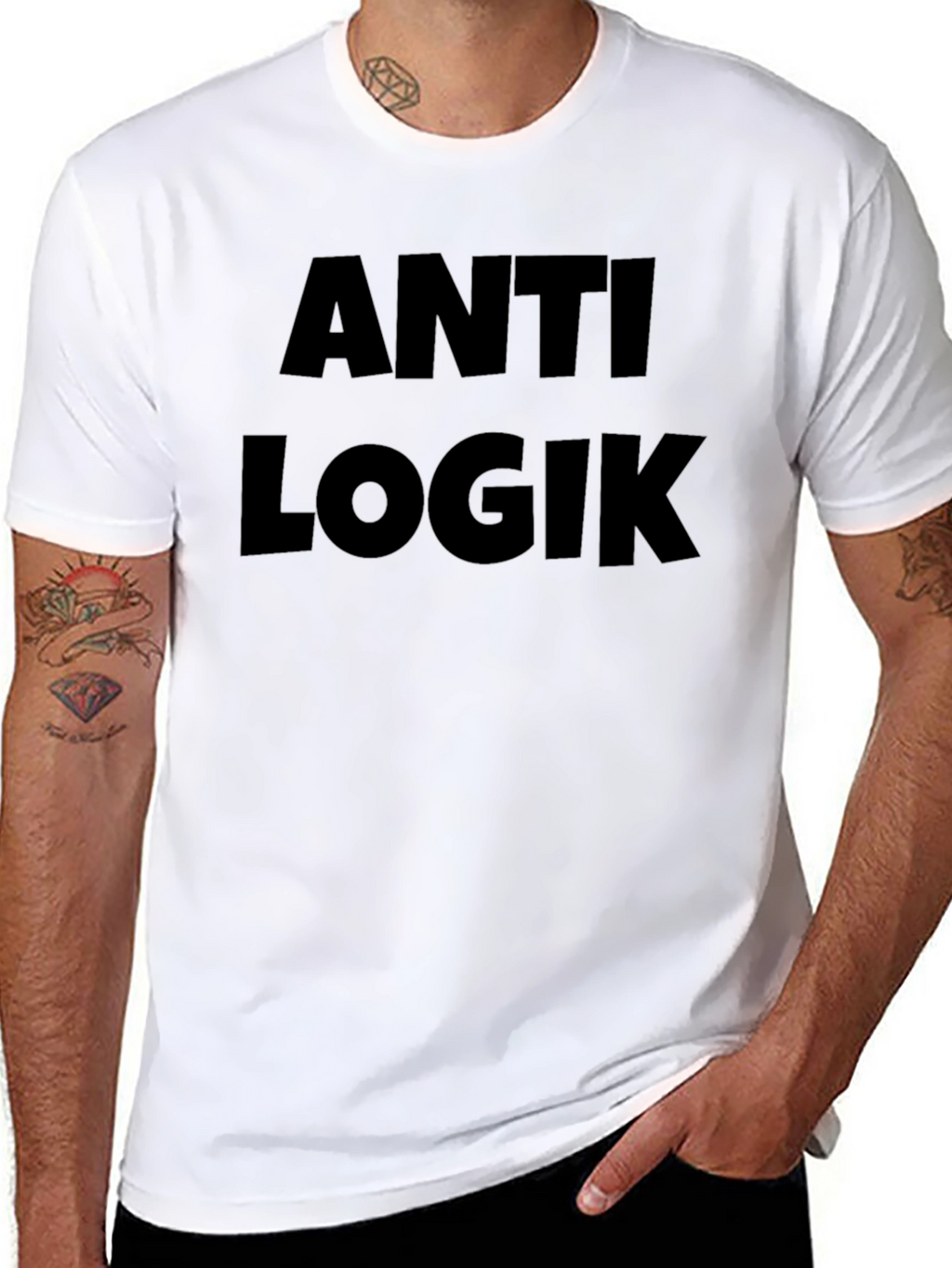 Anti Logik T-Shirt: Bold Statement Tee