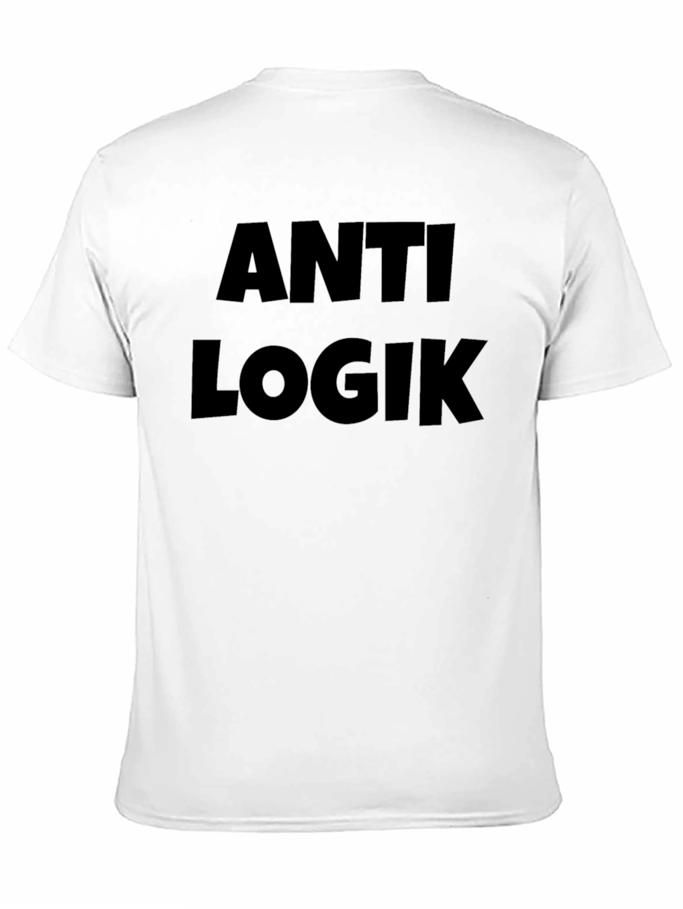 Anti Logik T-Shirt: Bold Statement Tee
