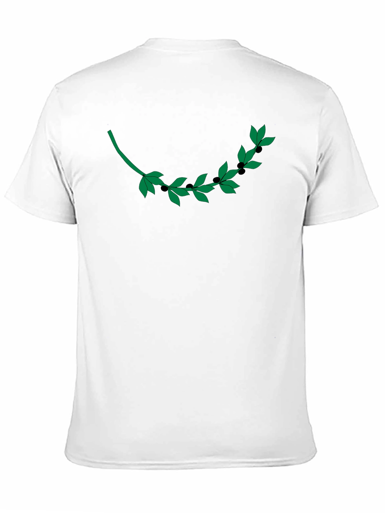 Olive Branch Graphic T-Shirt - Modern Casual Style