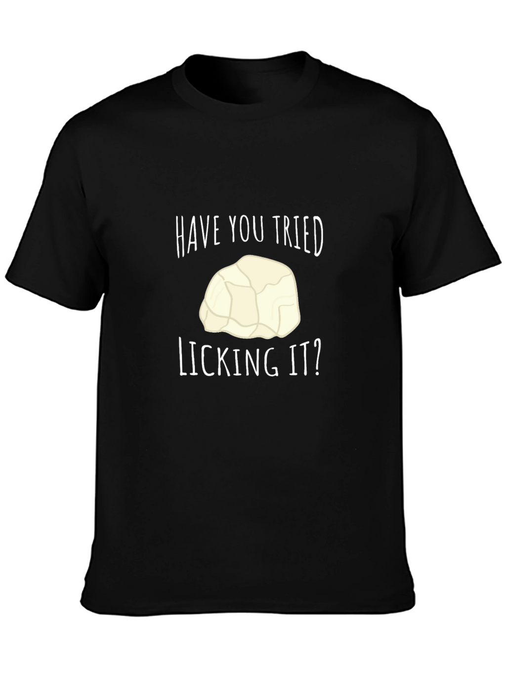 Humorous Rock Licking T-Shirt