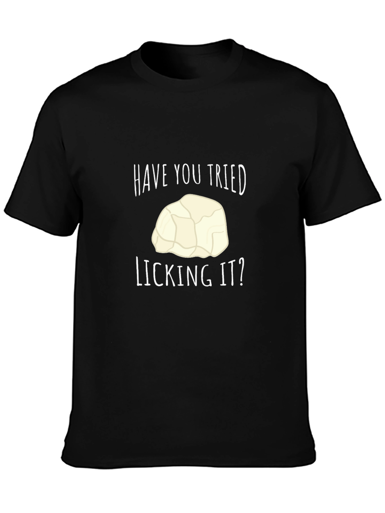 Humorous Rock Licking T-Shirt