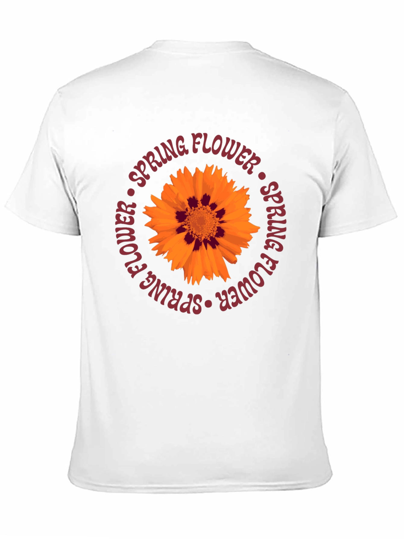 Spring Flower Graphic Tee - Casual Comfort