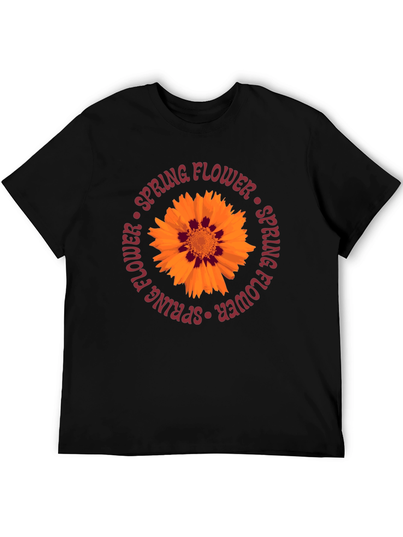 Spring Flower Graphic Tee - Casual Comfort