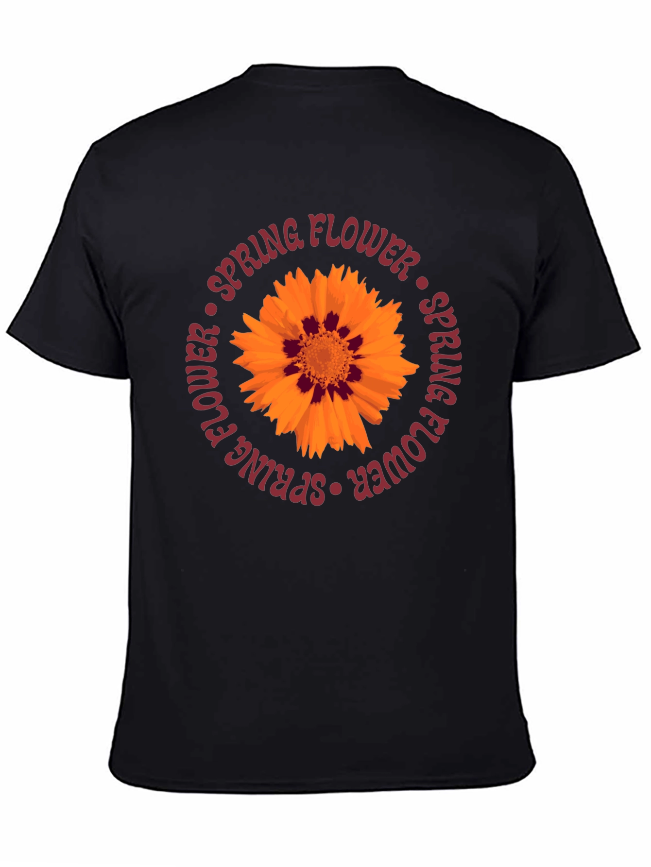 Spring Flower Graphic Tee - Casual Comfort