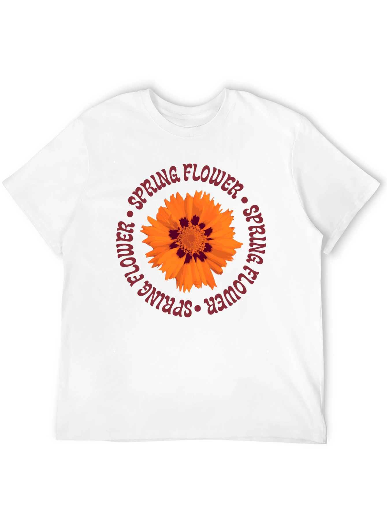 Spring Flower Graphic Tee - Casual Comfort