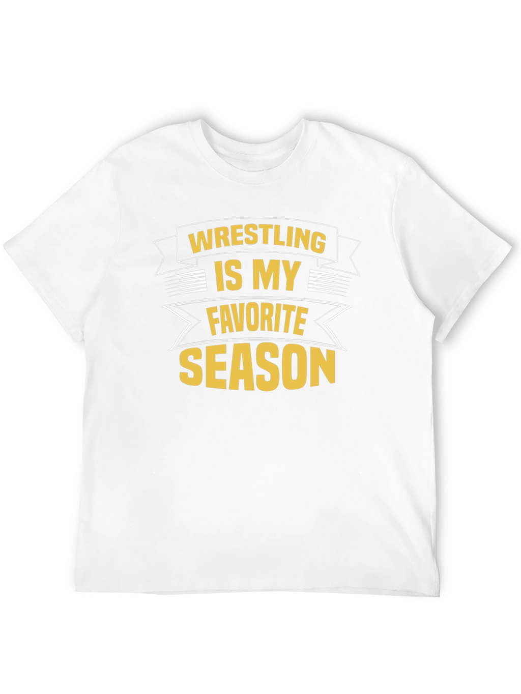 Wrestling Season T-Shirt - Black
