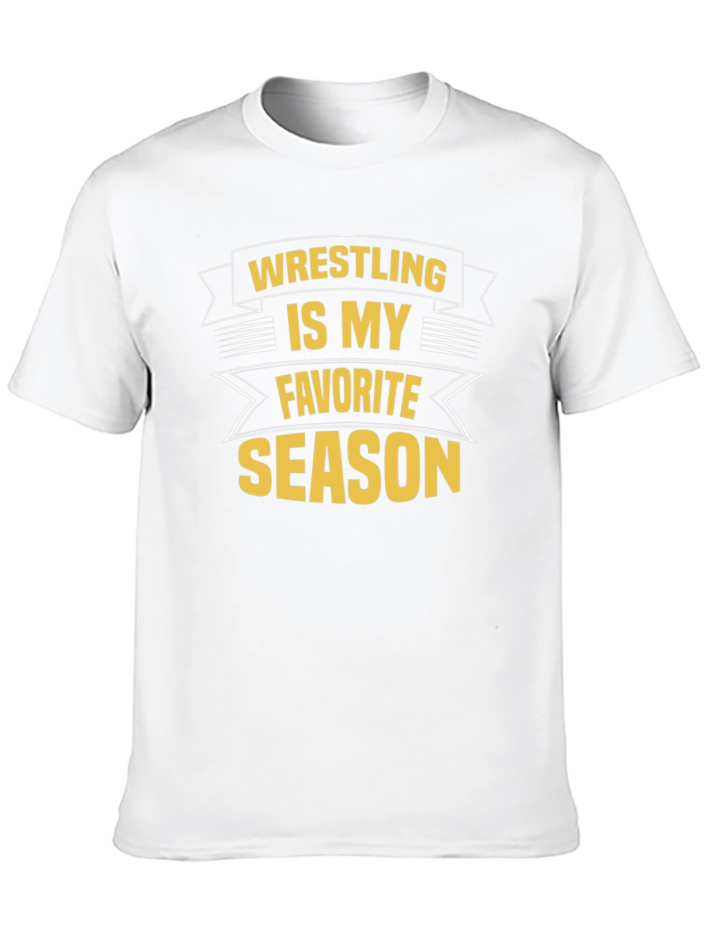 Wrestling Season T-Shirt - Black