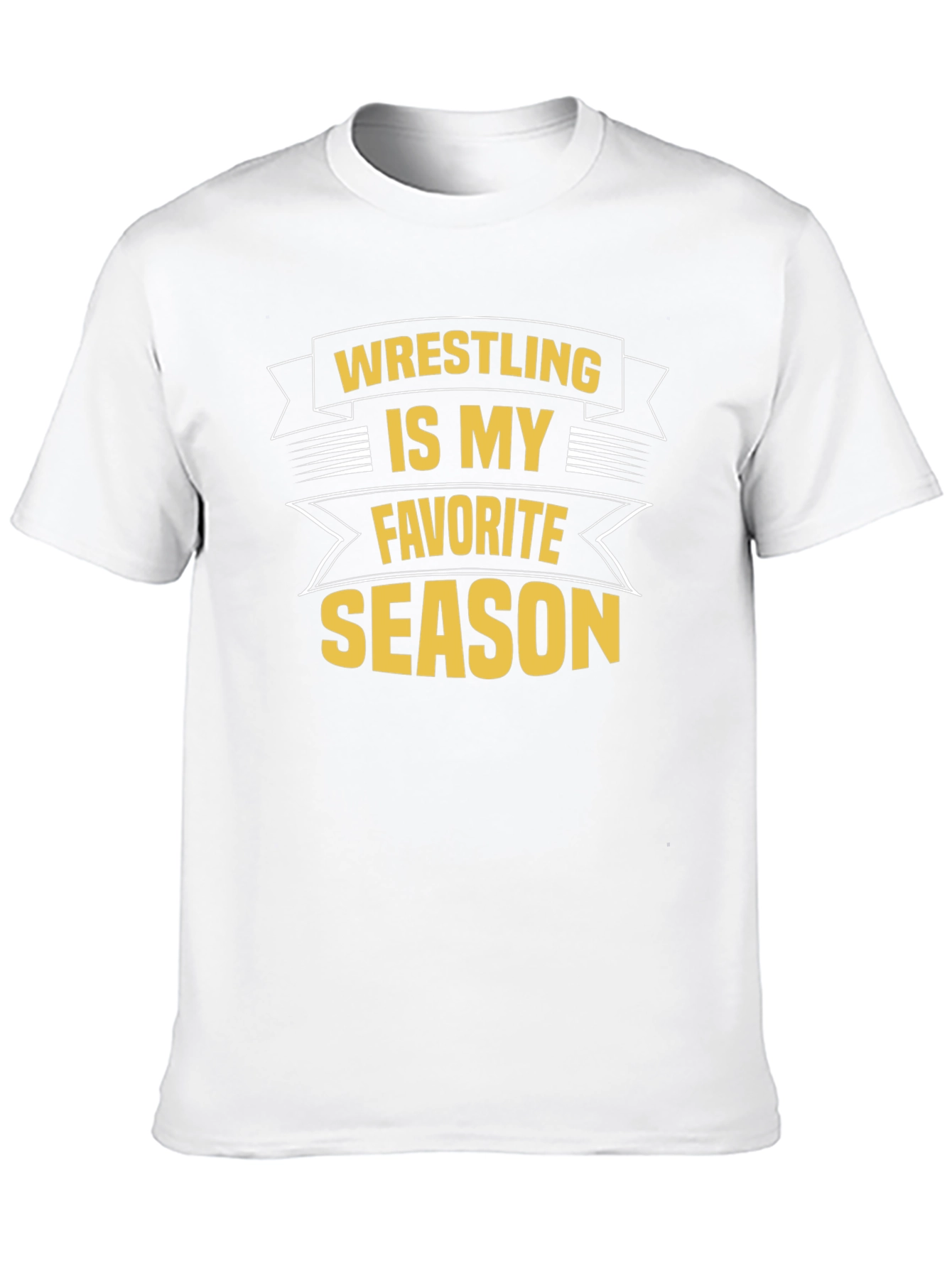 Wrestling Season T-Shirt - Black