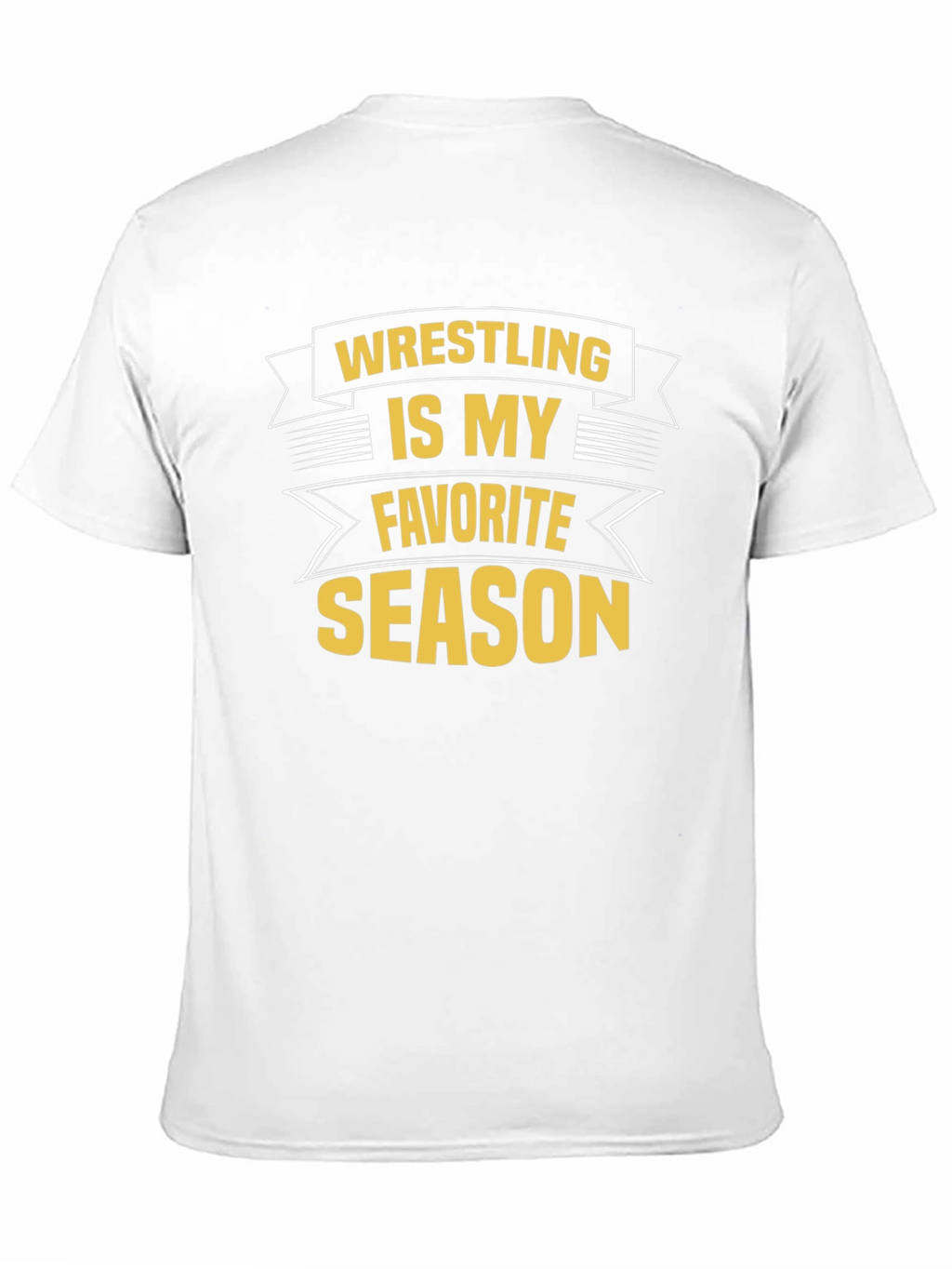 Wrestling Season T-Shirt - Black