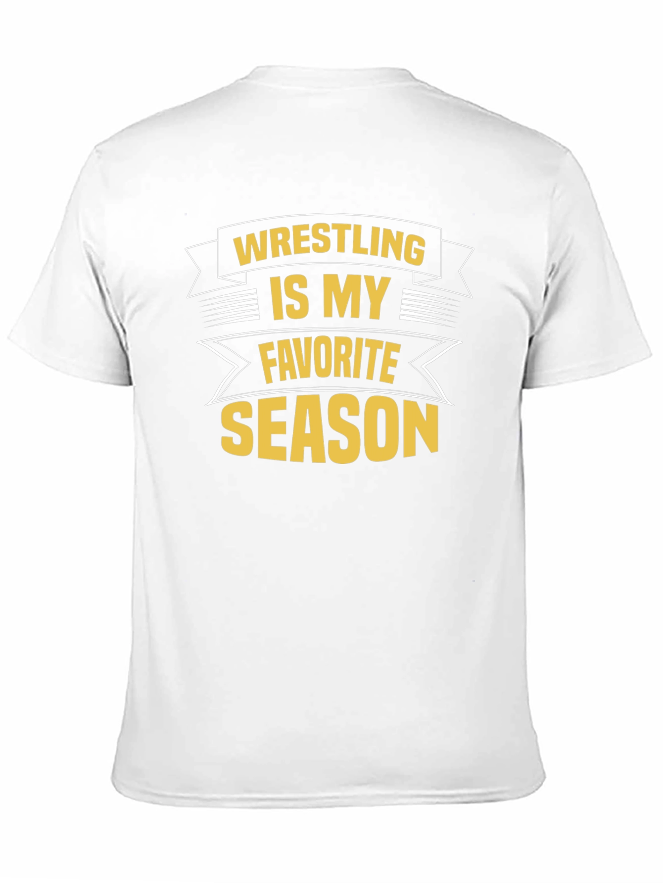 Wrestling Season T-Shirt - Black