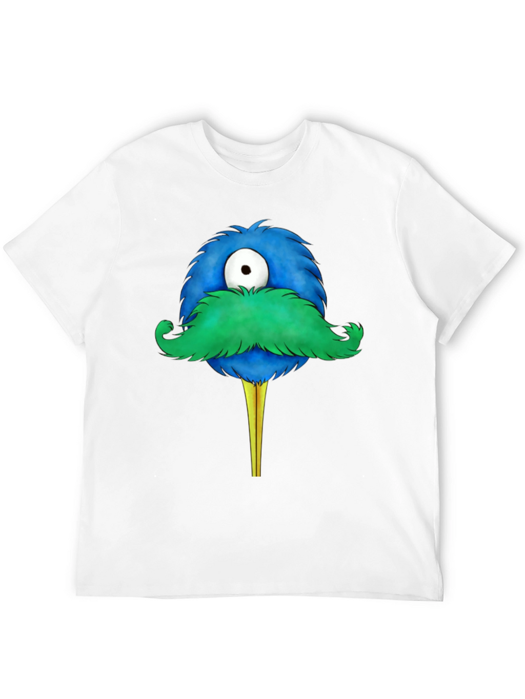 Monster Moustache Graphic Tee