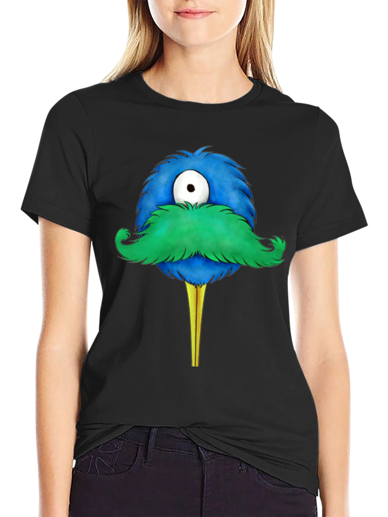Monster Moustache Graphic Tee