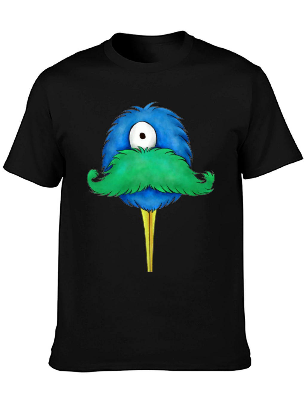 Monster Moustache Graphic Tee