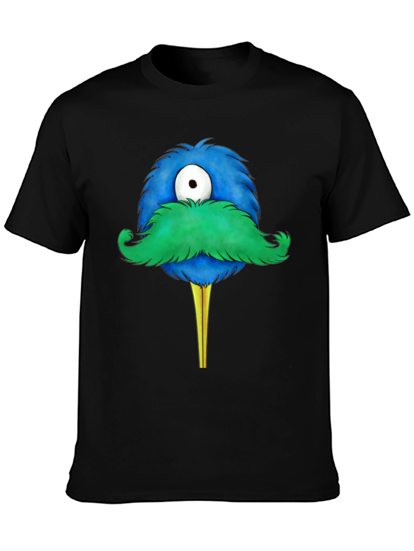 Monster Moustache Graphic Tee