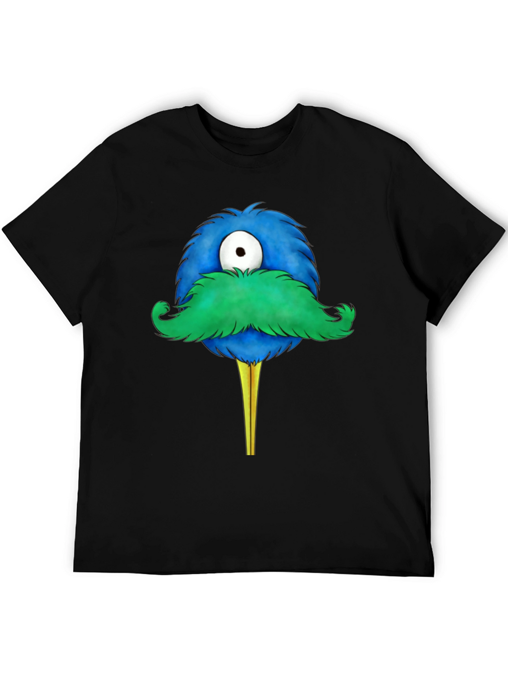 Monster Moustache Graphic Tee