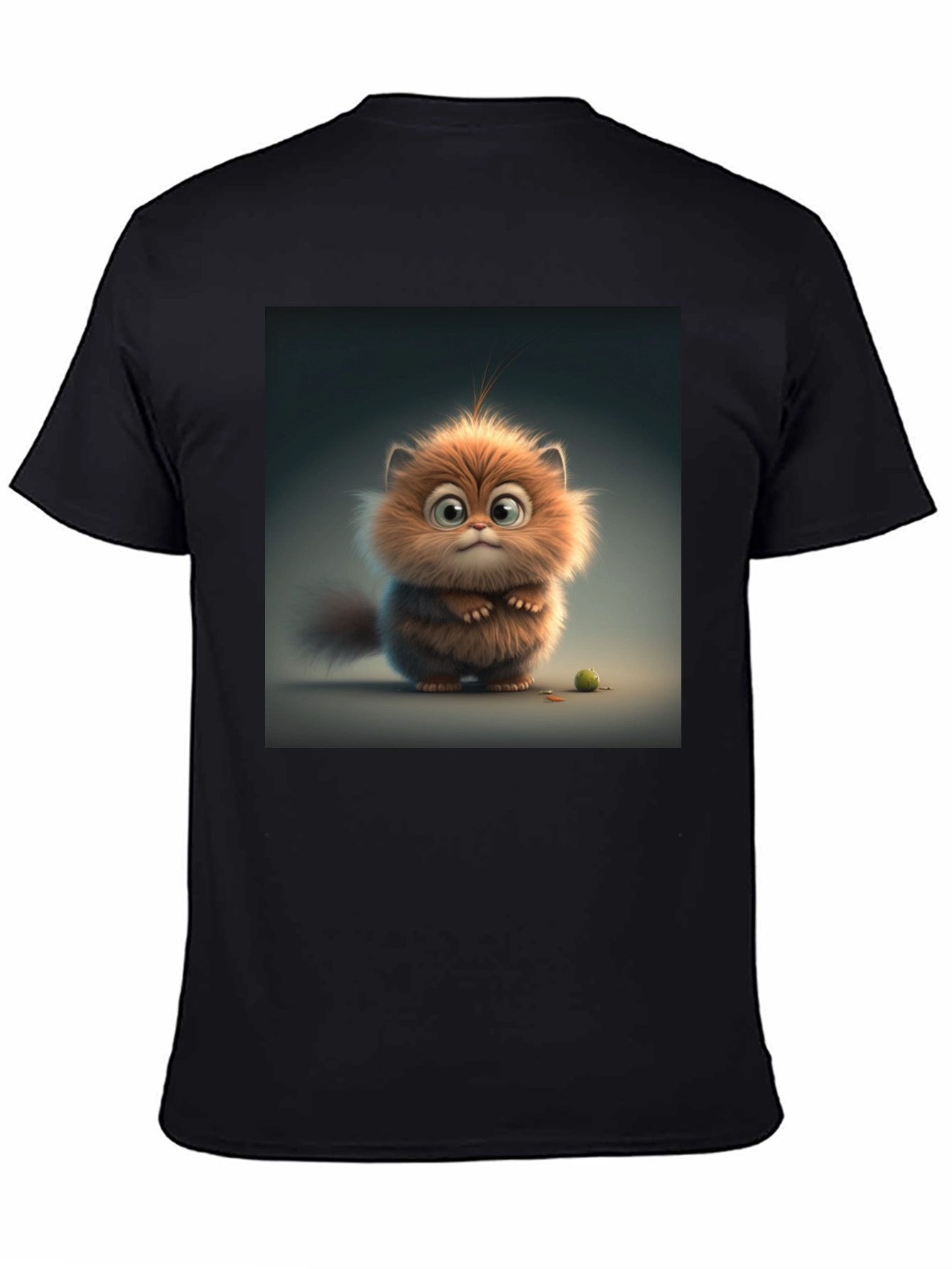 Cute Cartoon Creature Graphic Tee - Soft Cotton Blend