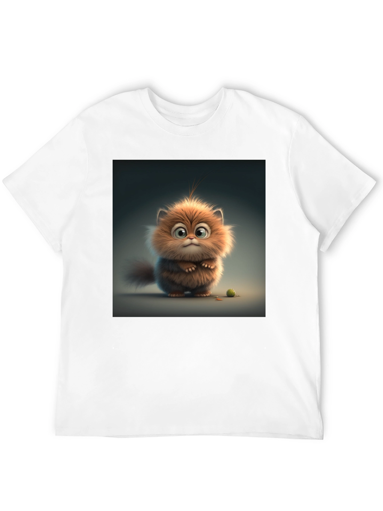 Cute Cartoon Creature Graphic Tee - Soft Cotton Blend