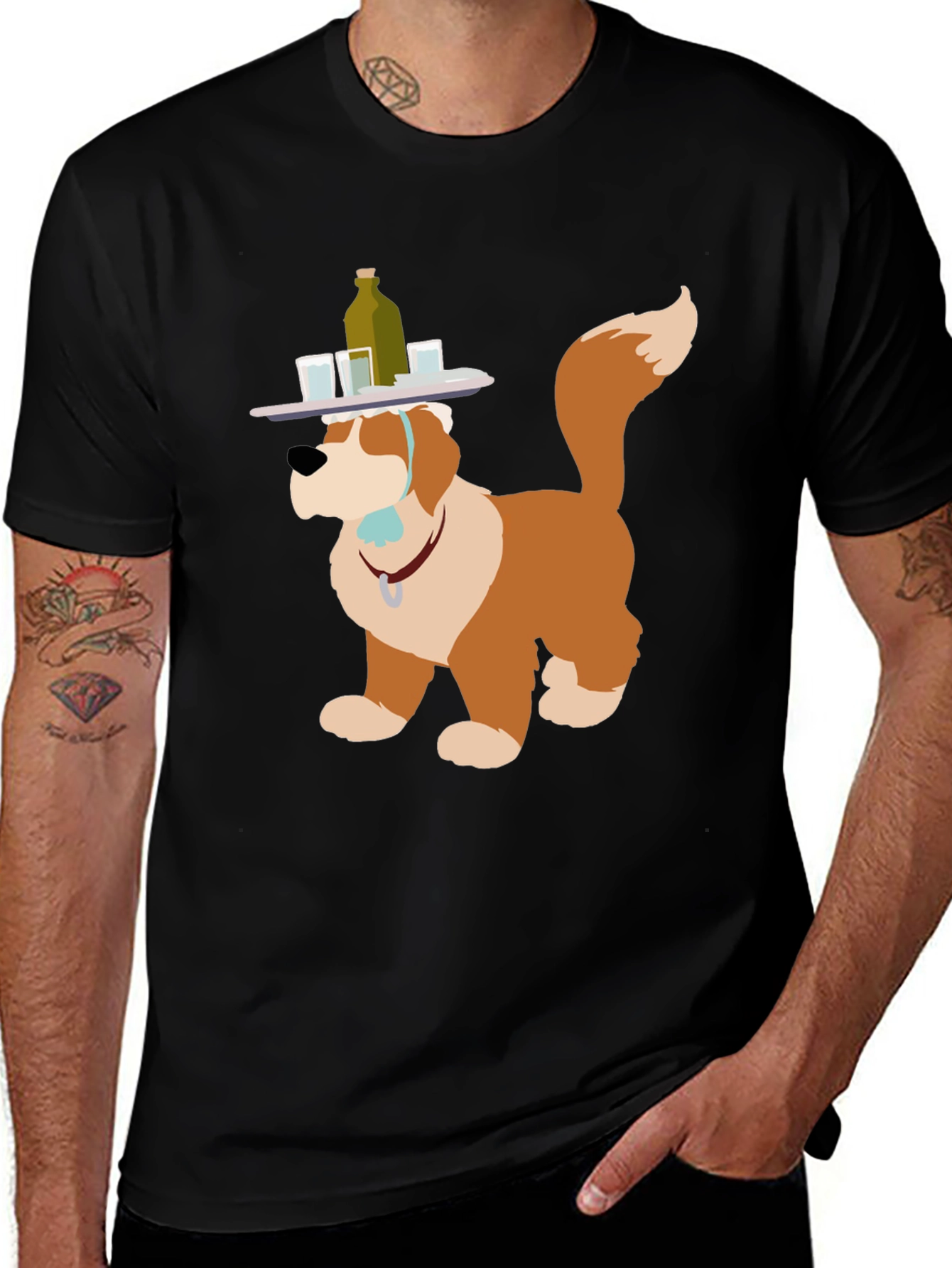 Dog Bartender Graphic Tee
