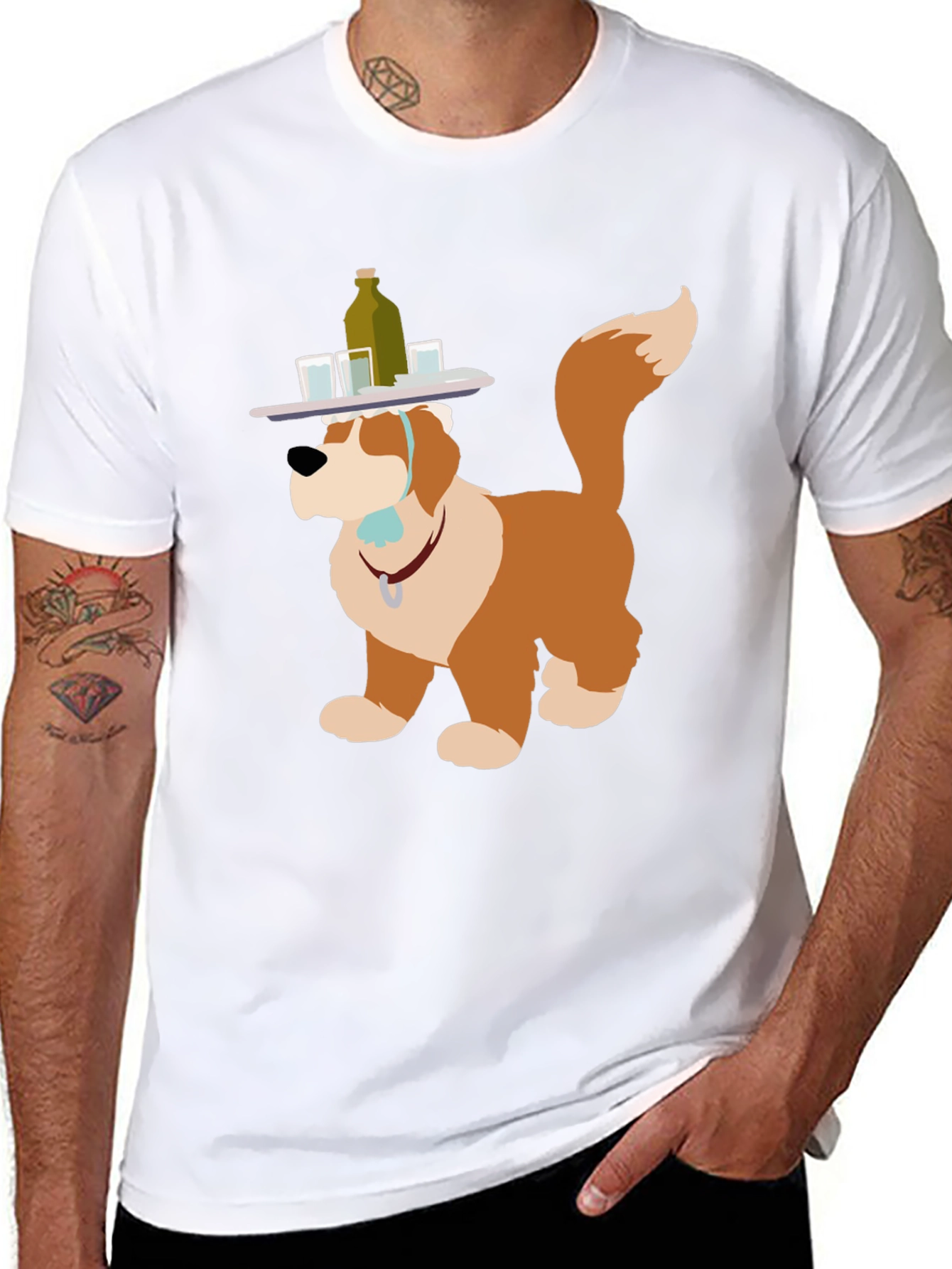 Dog Bartender Graphic Tee