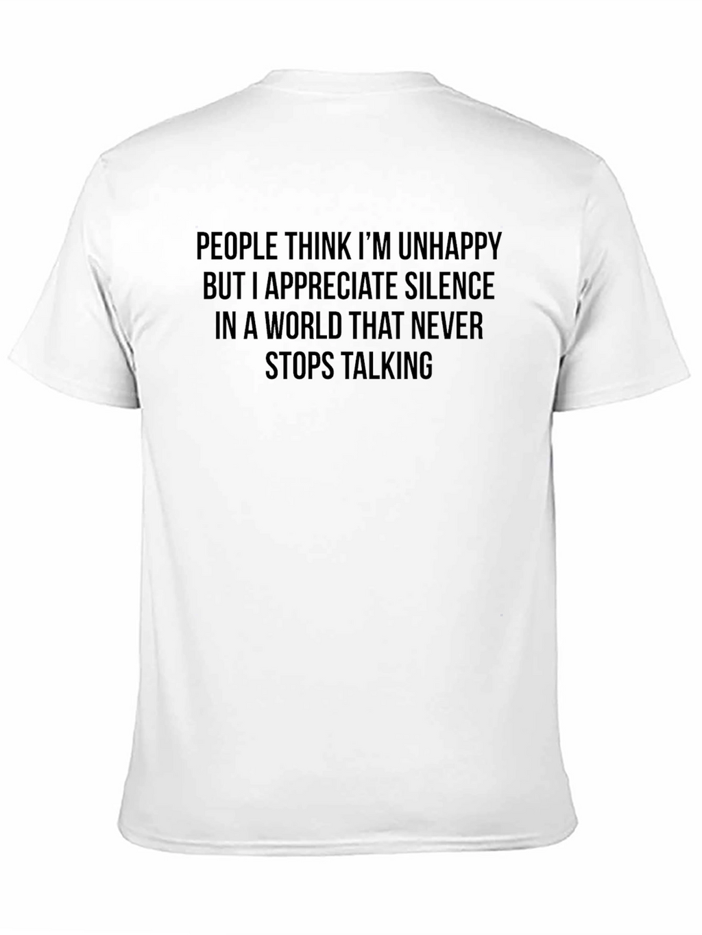 Silence Appreciation Black T-Shirt